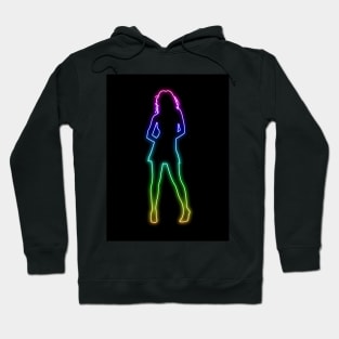 Neon Light Dancer Hoodie